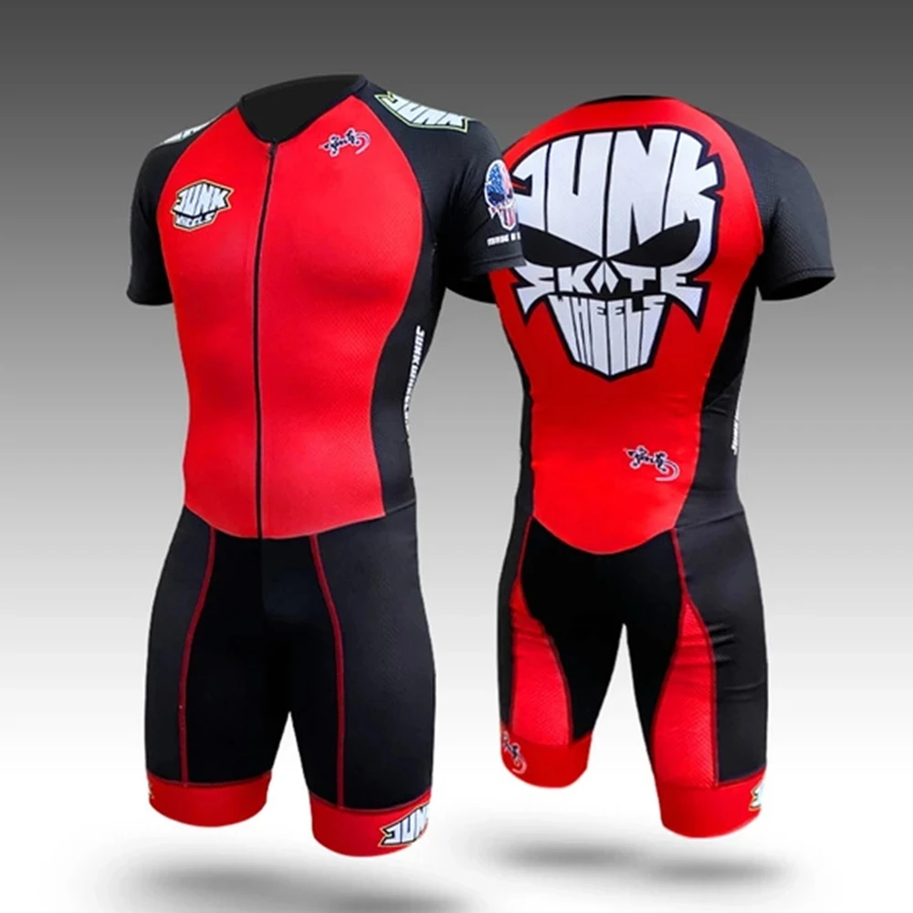 Cycling Gear Jersey - بدلة ترياتلون للرجال من جونك سكيتس،
