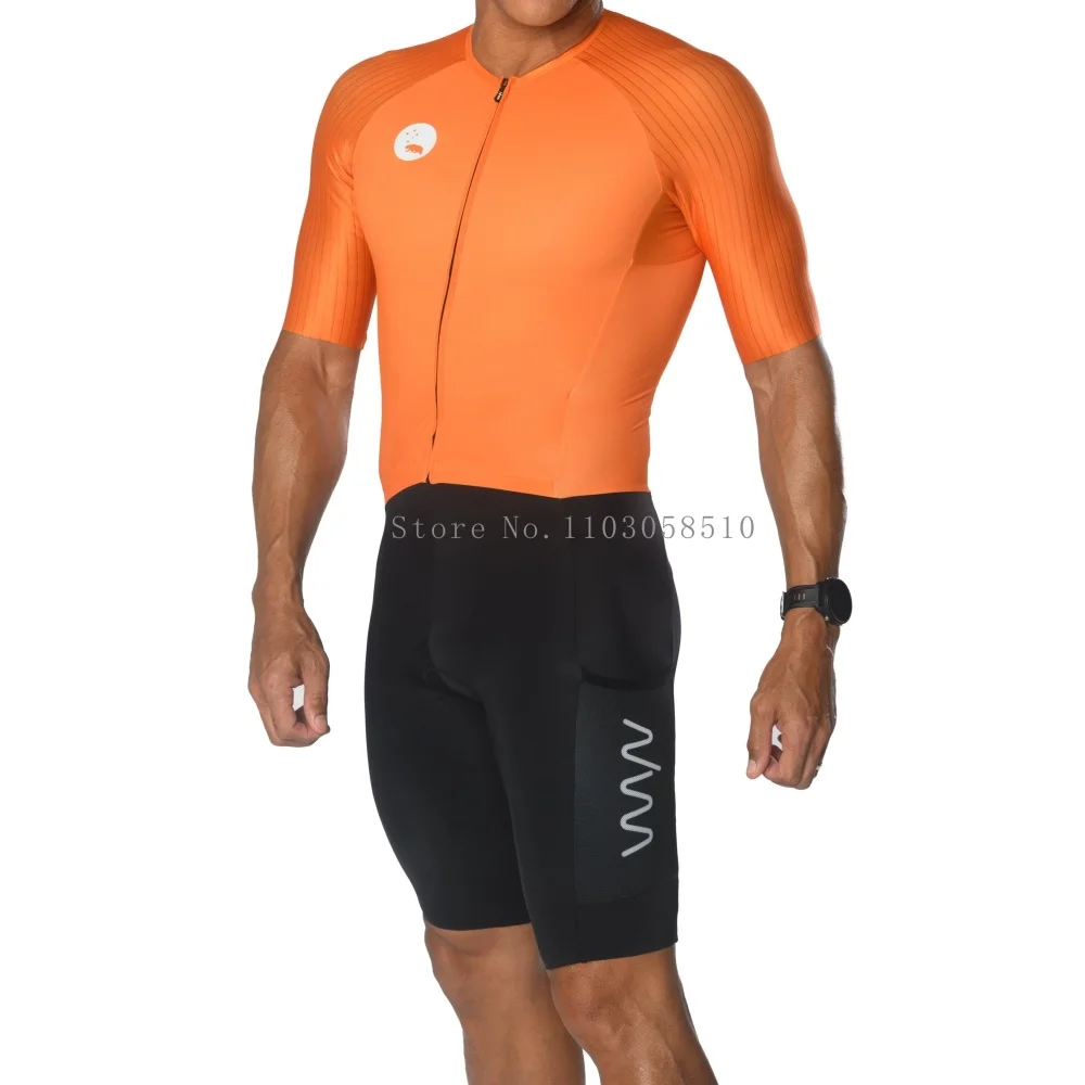 Cycling Gear Jersey - بدلة ترياتلون من وين ريبابليك للرجال،