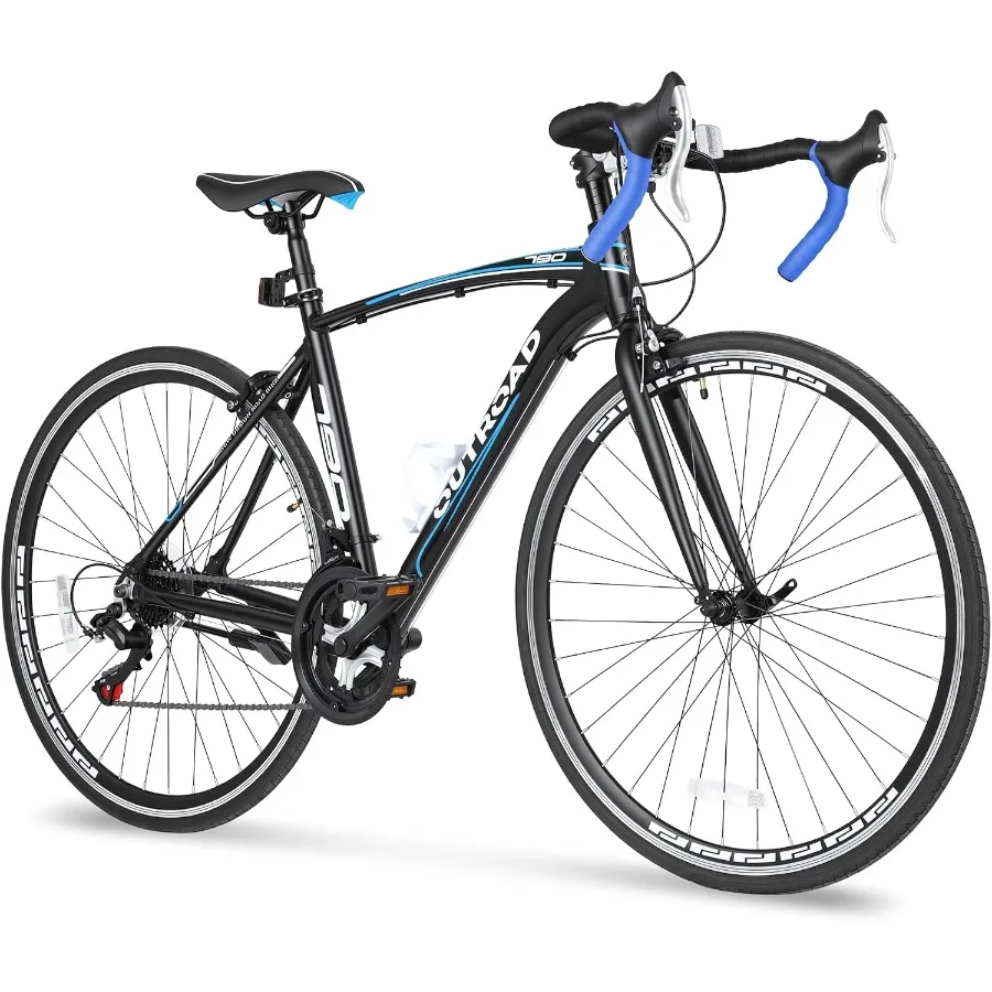 Carbon Bike Frame - دراجة طريق بعجلات مقاس 700C، و21